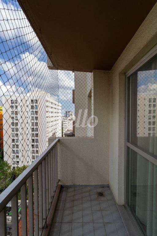 SACADA de Apartamento para alugar, Padrão com 42 m², 1 quarto e 1 vaga em Pinheiros - São Paulo
