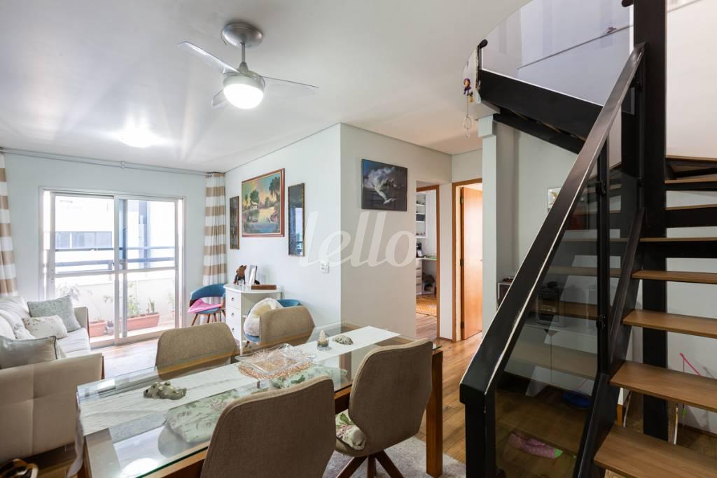 SALA de Apartamento à venda, cobertura - Padrão com 162 m², 3 quartos e 1 vaga em Bela Vista - São Paulo