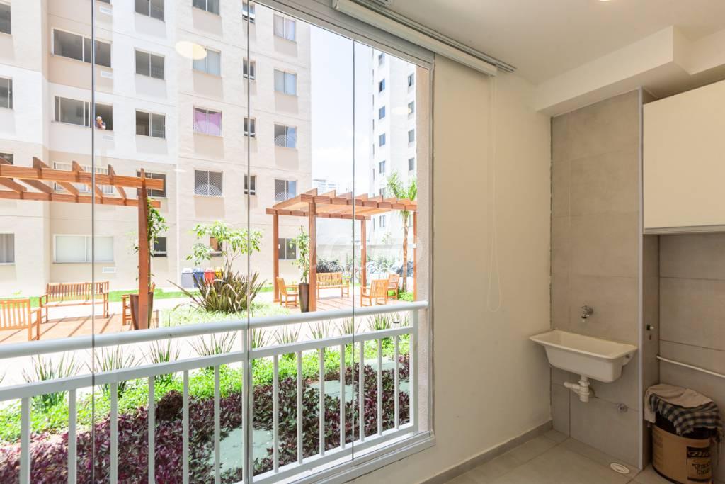 VARANDA de Apartamento à venda, Padrão com 40 m², 2 quartos e em Barra Funda - São Paulo