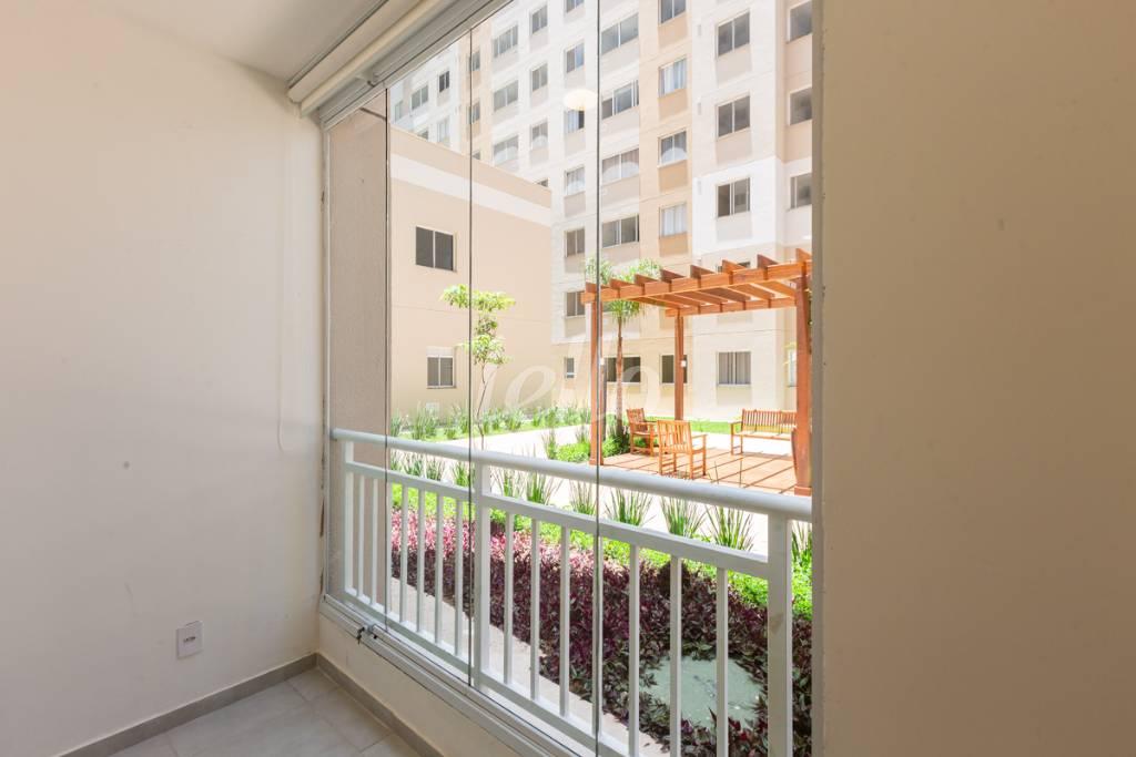 VARANDA de Apartamento à venda, Padrão com 40 m², 2 quartos e em Barra Funda - São Paulo