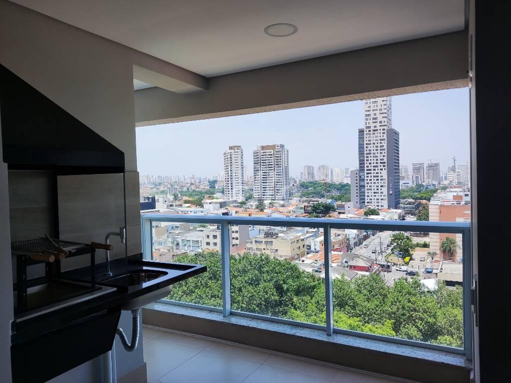 VARANDA GOURMET de Apartamento à venda, Padrão com 67 m², 2 quartos e 1 vaga em Vila Azevedo - São Paulo