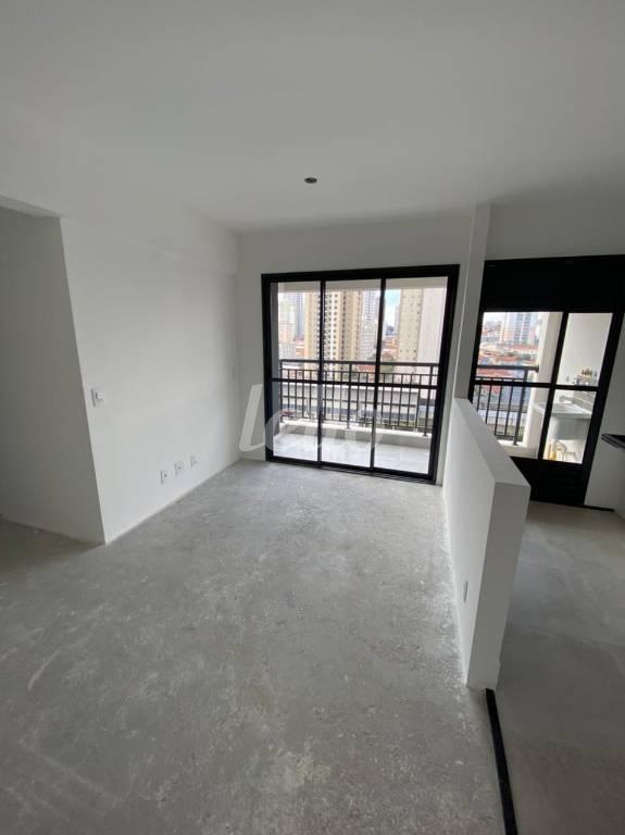 SALA de Apartamento à venda, Padrão com 47 m², 2 quartos e 1 vaga em Vila Dom Pedro Ii - São Paulo