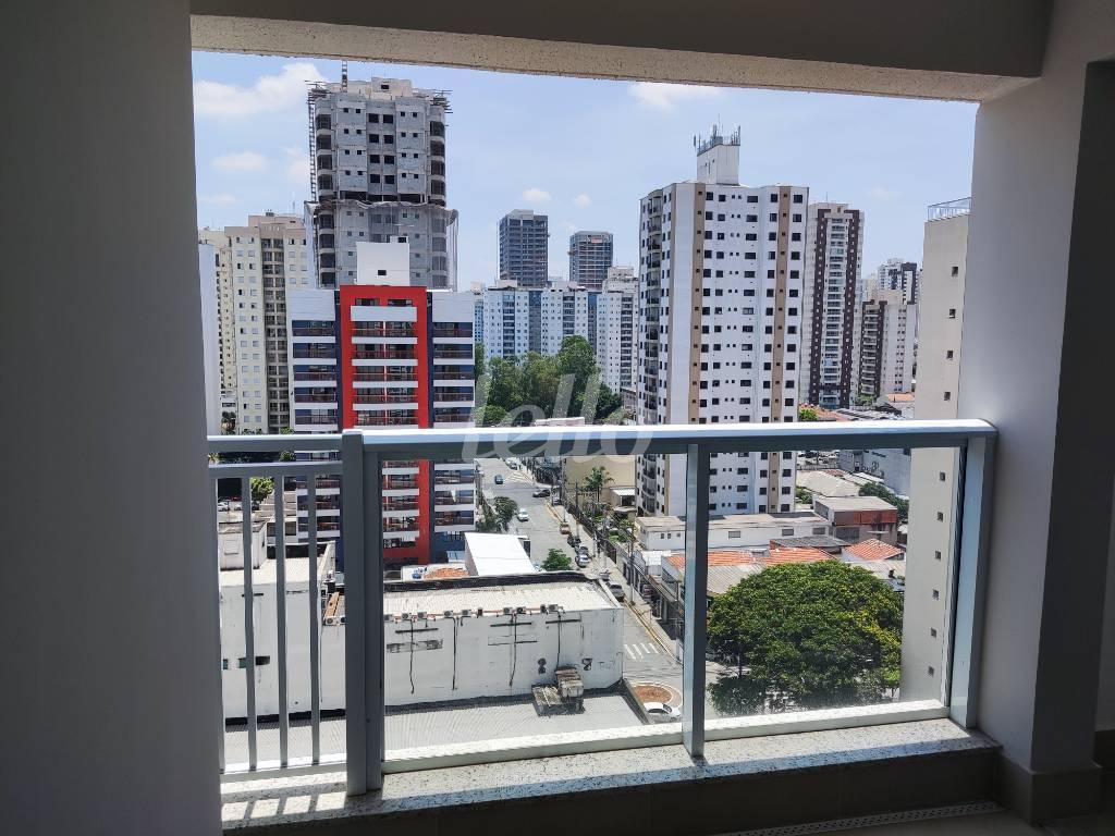 VISTA VARANDA de Apartamento à venda, Studio com 37 m², 1 quarto e em Vila Azevedo - São Paulo