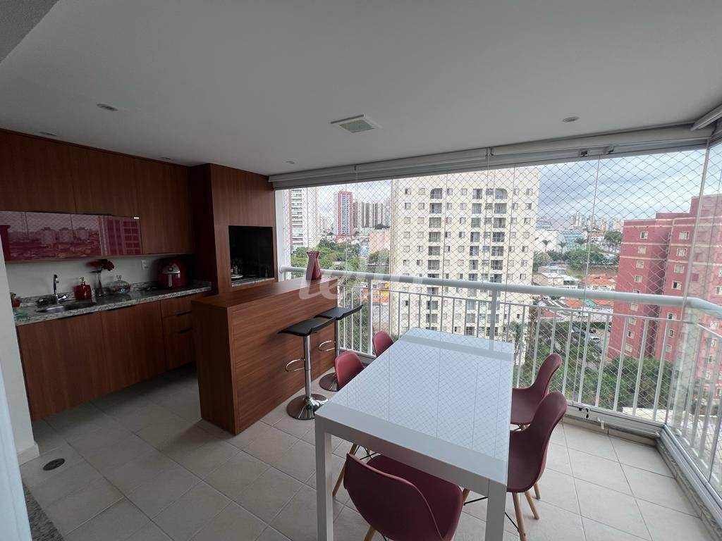 ÁREA GOURMET de Apartamento à venda, Padrão com 110 m², 3 quartos e 2 vagas em Imirim - São Paulo