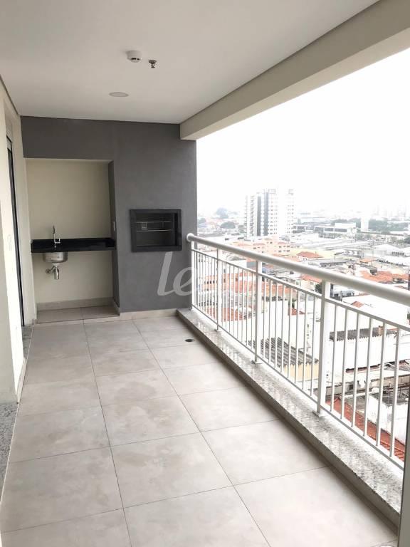 VARANDA de Apartamento à venda, Padrão com 60 m², 2 quartos e 1 vaga em Santana - São Paulo
