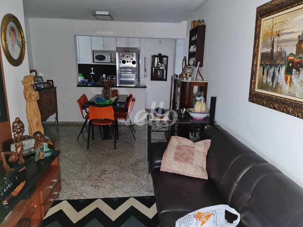 SALA de Apartamento à venda, Padrão com 94 m², 3 quartos e 2 vagas em Ipiranga - São Paulo