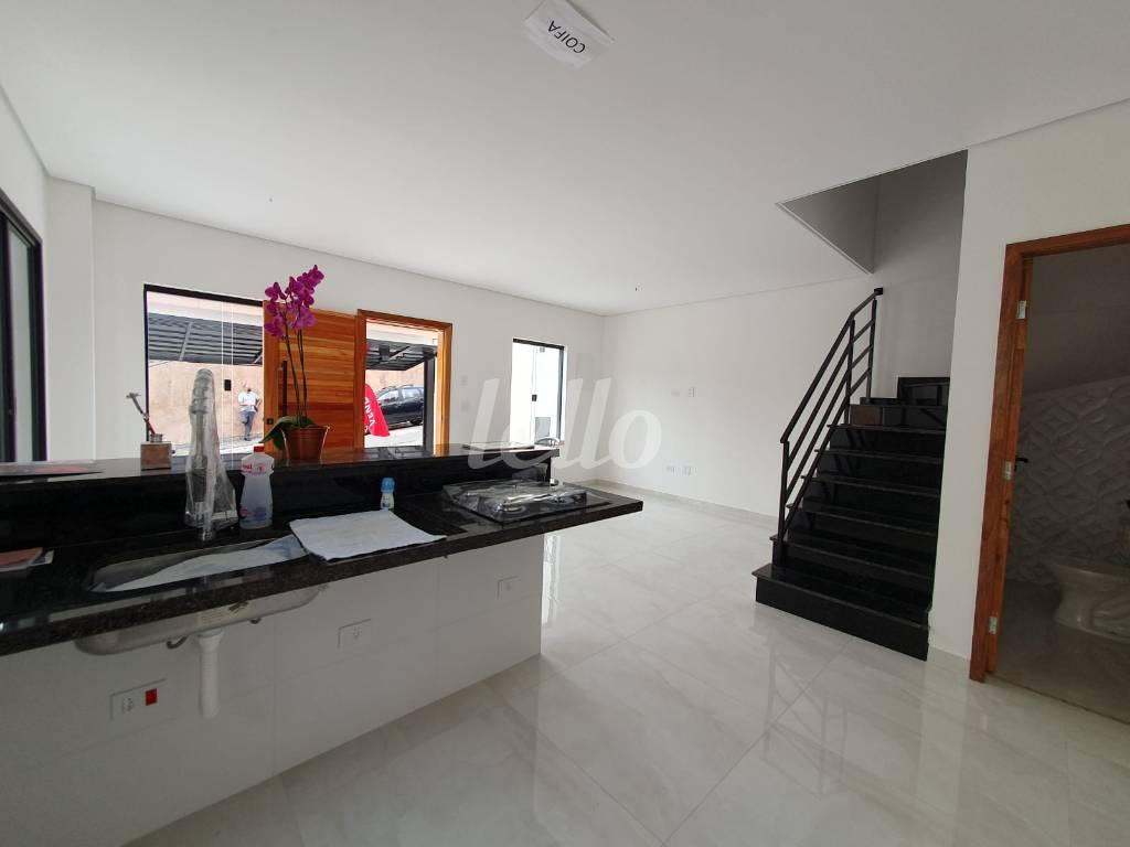 COZINHA 1A de Casa à venda, sobrado com 110 m², 3 quartos e 2 vagas em Parque Vitória - São Paulo