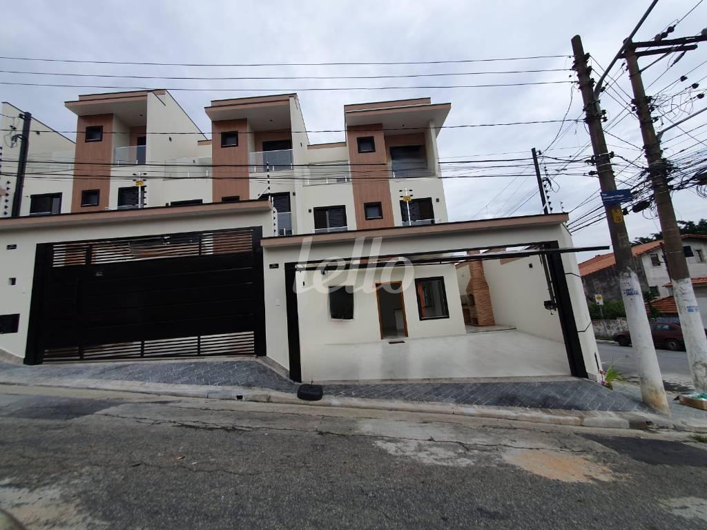 FACHADA 1 de Casa à venda, sobrado com 110 m², 3 quartos e 2 vagas em Parque Vitória - São Paulo