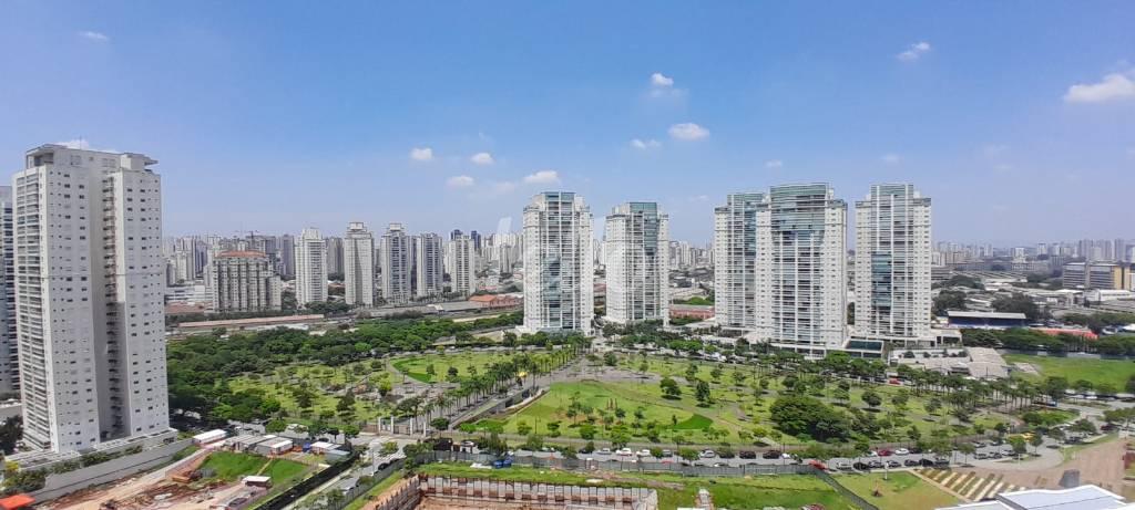 VISTA DA VARANDA de Apartamento para alugar, Padrão com 62 m², 2 quartos e 1 vaga em Água Branca - São Paulo