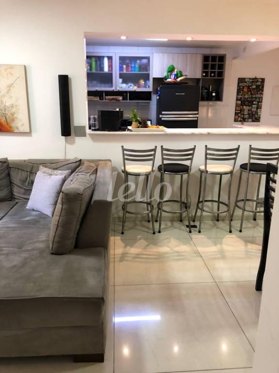 SALA de Apartamento à venda, Padrão com 65 m², 2 quartos e 1 vaga em Chácara Inglesa - São Paulo