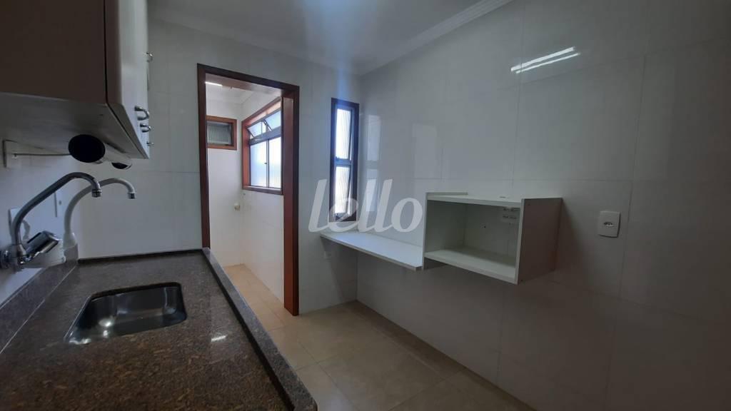 COZINHA de Apartamento para alugar, Padrão com 56 m², 2 quartos e 1 vaga em Vila Cachoeira - São Paulo