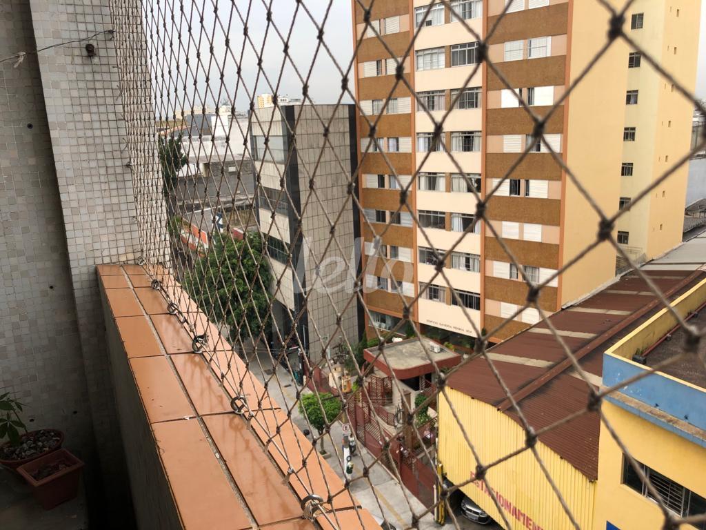 SACADA de Apartamento à venda, Padrão com 98 m², 2 quartos e em Brás - São Paulo