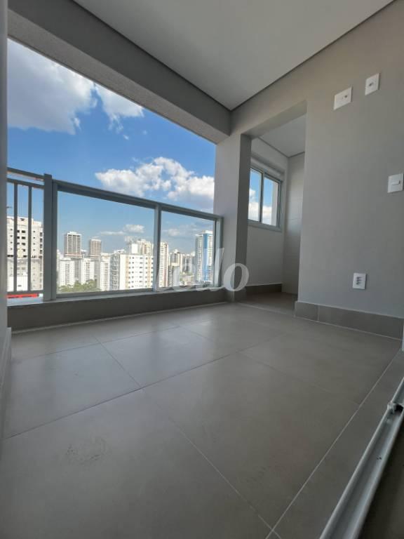 VARANDA de Apartamento à venda, Studio com 36 m², 1 quarto e em Vila Azevedo - São Paulo