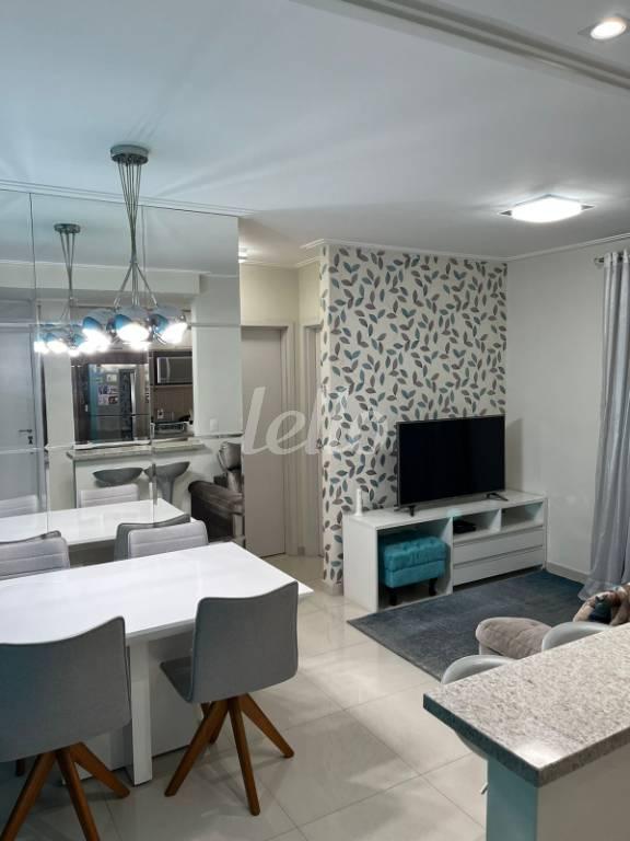 SALA de Apartamento à venda, Padrão com 62 m², 2 quartos e 1 vaga em Fundação - São Caetano do Sul