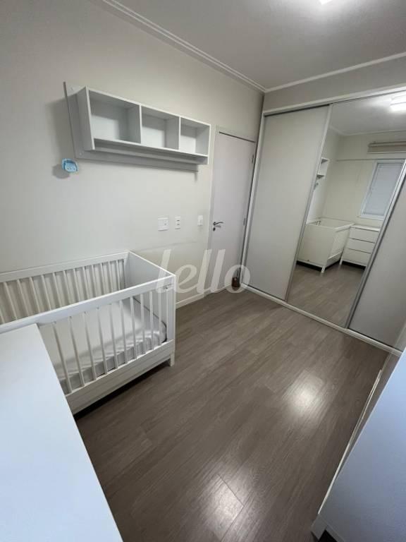 DORMITÓRIO de Apartamento à venda, Padrão com 62 m², 2 quartos e 1 vaga em Fundação - São Caetano do Sul