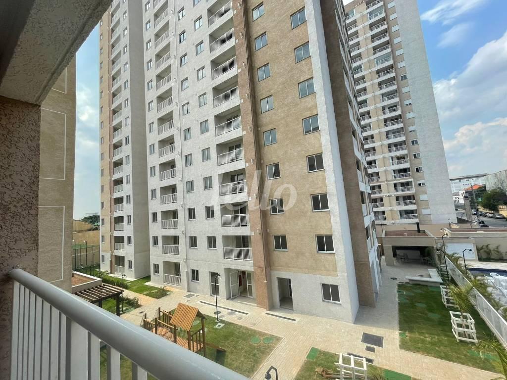 SACADA de Apartamento à venda, Padrão com 43 m², 2 quartos e 1 vaga em Vila São João - Guarulhos