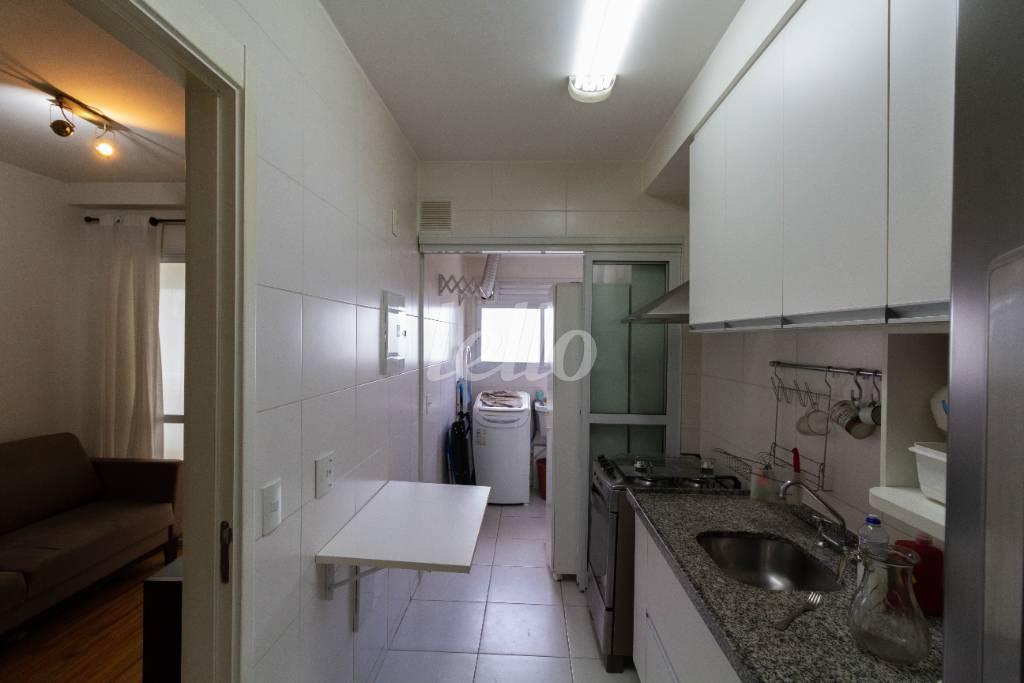 COZINHA (2) de Apartamento para alugar, Padrão com 47 m², 1 quarto e 1 vaga em Brás - São Paulo