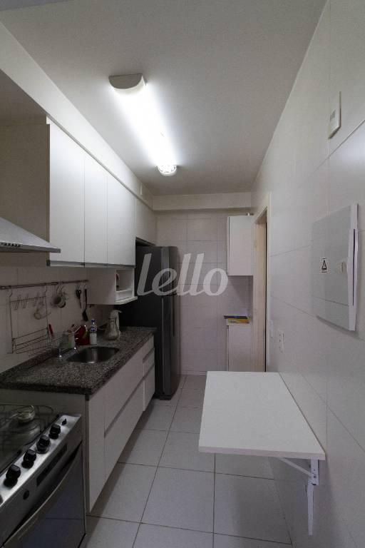 COZINHA (4) de Apartamento para alugar, Padrão com 47 m², 1 quarto e 1 vaga em Brás - São Paulo