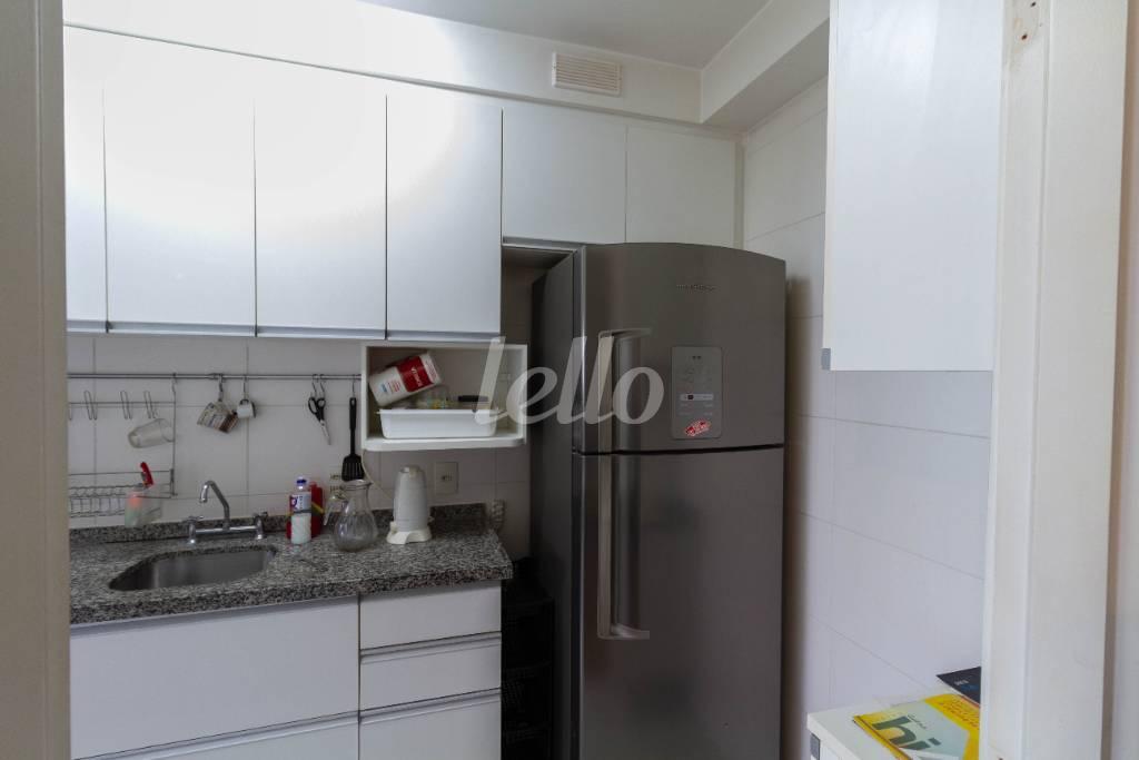 COZINHA de Apartamento para alugar, Padrão com 47 m², 1 quarto e 1 vaga em Brás - São Paulo