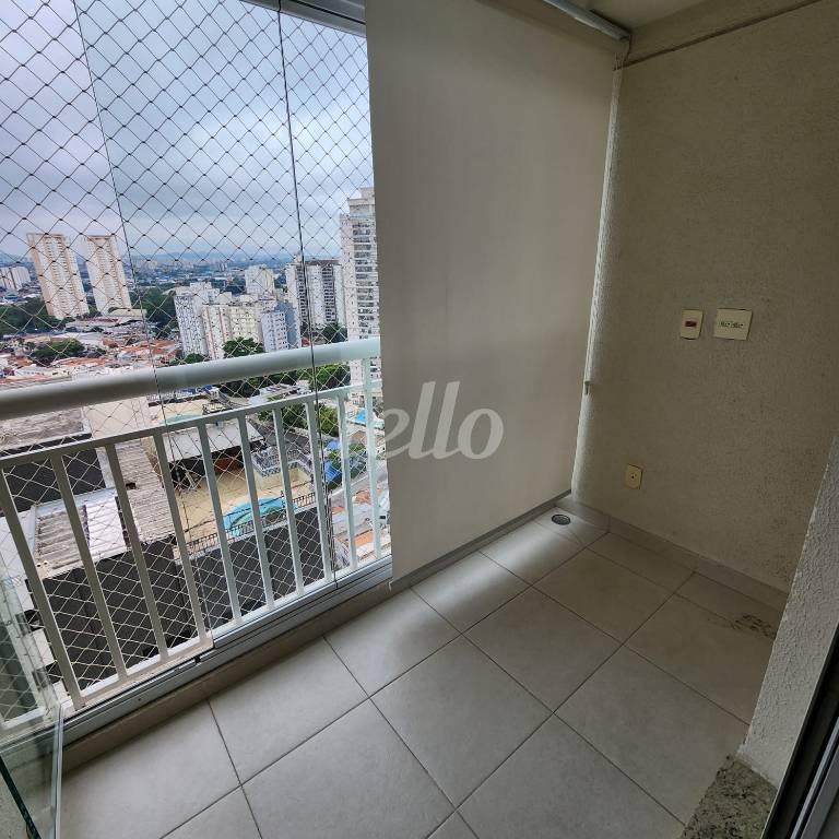 VARANDA de Apartamento à venda, Padrão com 60 m², 2 quartos e 1 vaga em Tatuapé - São Paulo