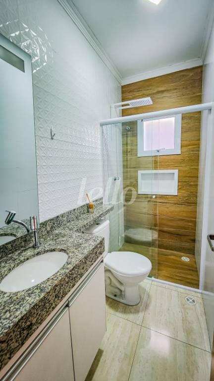 BANHEIRO de Apartamento à venda, Padrão com 80 m², 3 quartos e 2 vagas em Vila Marina - Santo André