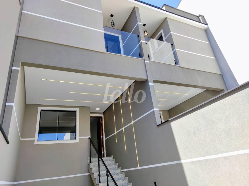 FACHADA de Casa à venda, sobrado com 125 m², 3 quartos e 2 vagas em Vila Dom Pedro Ii - São Paulo