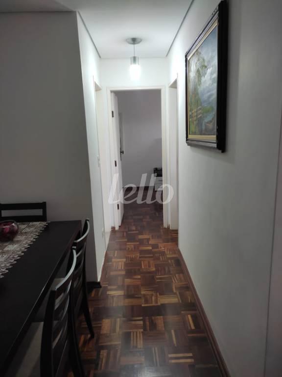 CORREDOR de Apartamento à venda, Padrão com 74 m², 2 quartos e 1 vaga em Ipiranga - São Paulo