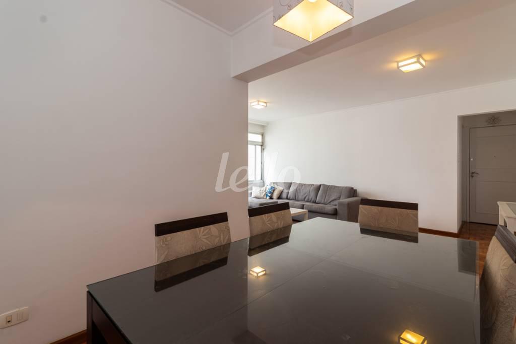 SALA JANTAR de Apartamento para alugar, Padrão com 80 m², 2 quartos e 1 vaga em Itaim Bibi - São Paulo