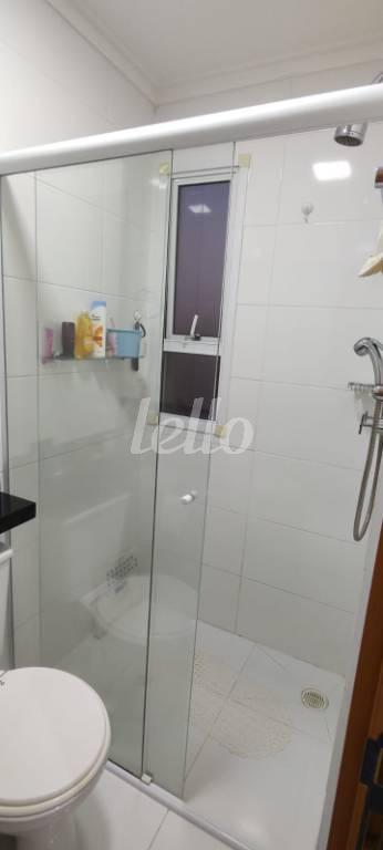 BANHEIRO de Apartamento à venda, Padrão com 55 m², 2 quartos e 1 vaga em Vila Odete - São Bernardo do Campo