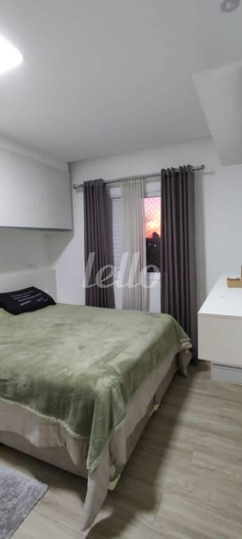 DORMITÓRIO de Apartamento à venda, Padrão com 55 m², 2 quartos e 1 vaga em Vila Odete - São Bernardo do Campo