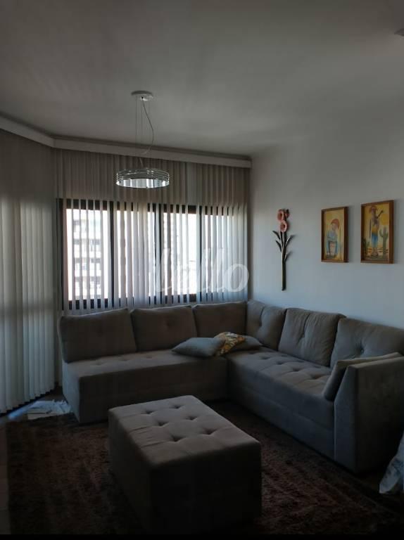 SALA DE TV de Apartamento à venda, Padrão com 100 m², 2 quartos e 2 vagas em Vila Santa Teresa - Santo André