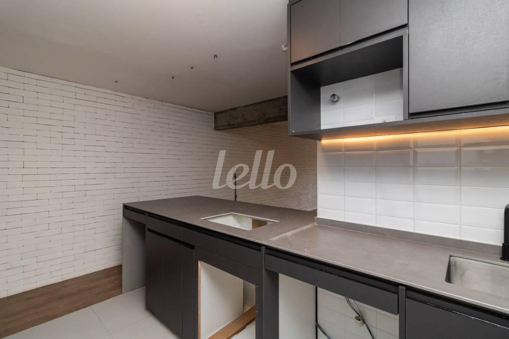 COZINHA de Apartamento para alugar, Padrão com 90 m², 2 quartos e 1 vaga em Pinheiros - São Paulo