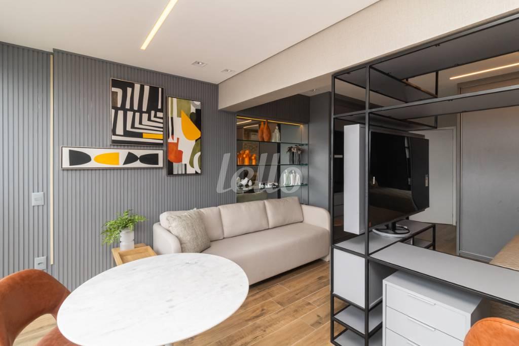 STUDIO de Apartamento para alugar, Studio com 36 m², 1 quarto e 1 vaga em Perdizes - São Paulo