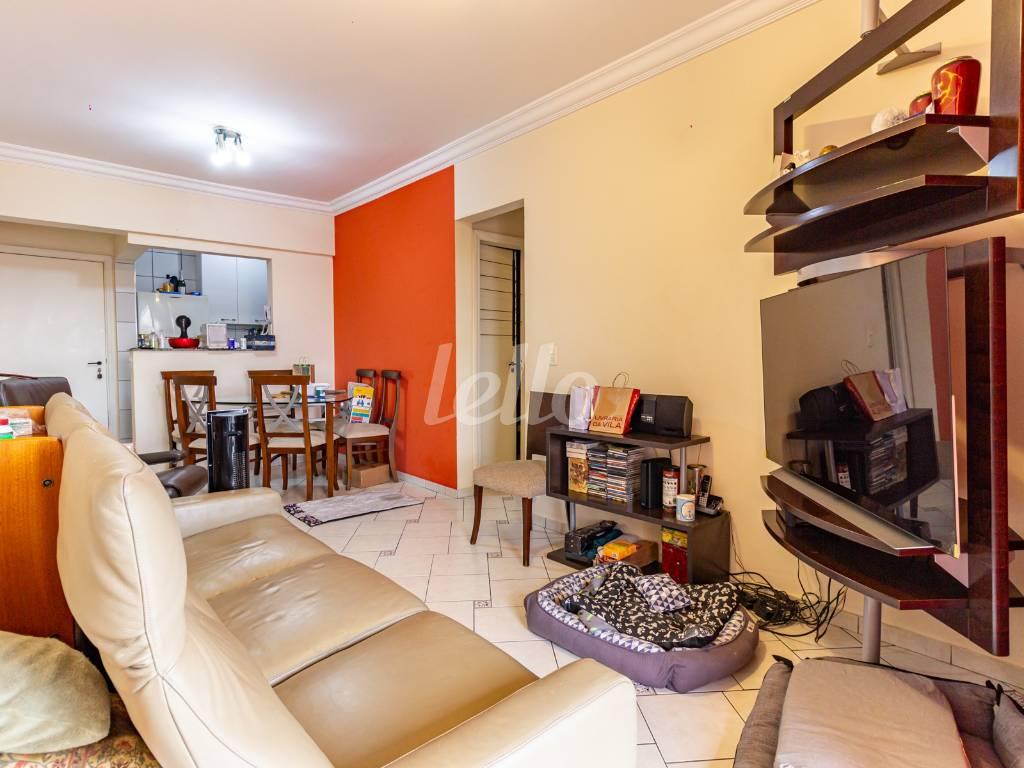 SALA de Apartamento à venda, Padrão com 63 m², 2 quartos e 1 vaga em Belenzinho - São Paulo