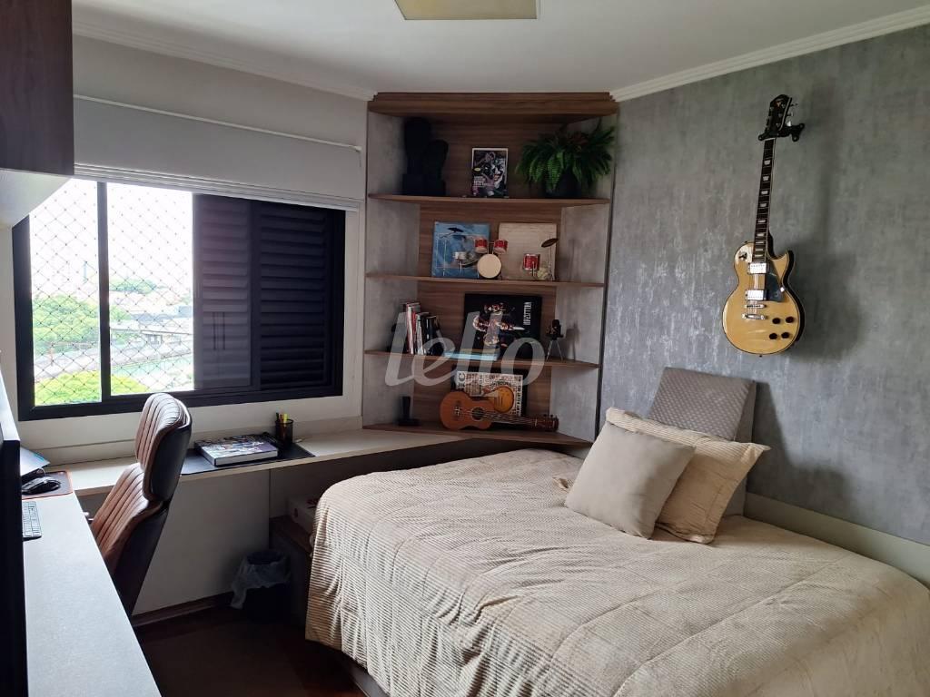 DORMITORIO 2 de Apartamento à venda, Padrão com 93 m², 3 quartos e 1 vaga em Vila Azevedo - São Paulo