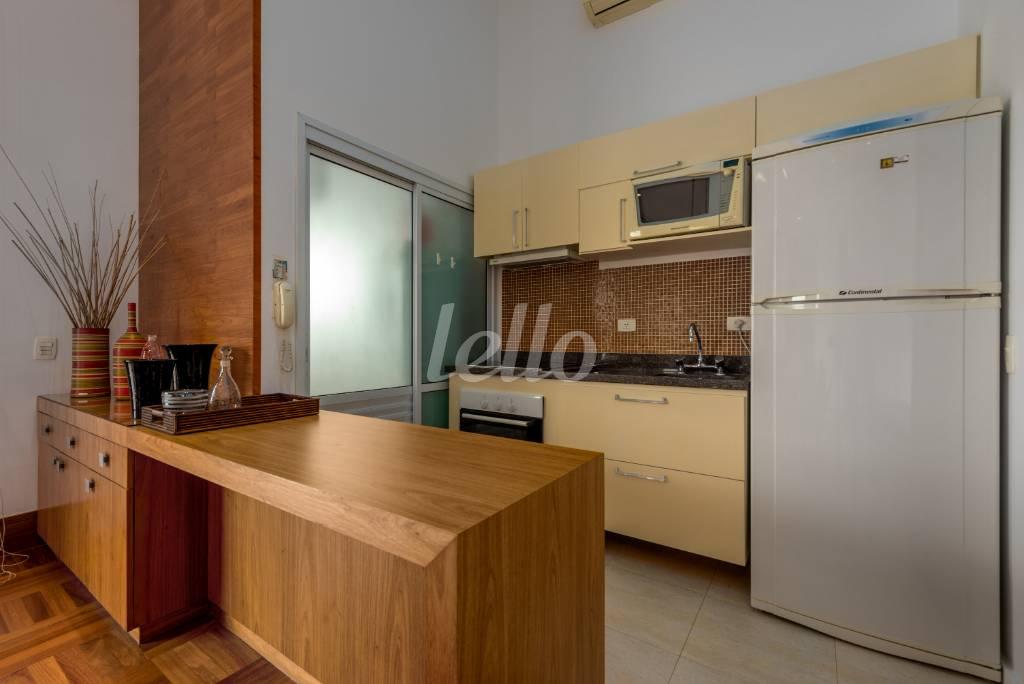 COZINHA de Apartamento para alugar, Padrão com 108 m², 1 quarto e 2 vagas em Cidade Monções - São Paulo