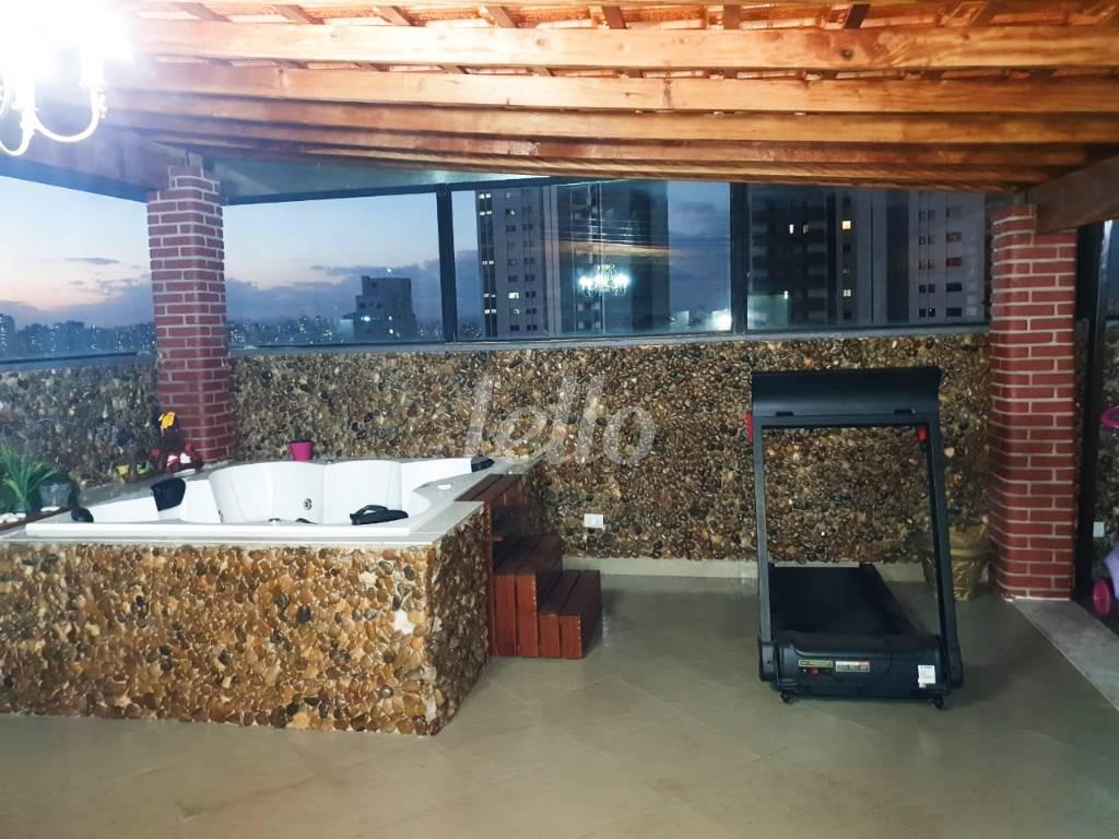 TERRAÇO de Apartamento à venda, Duplex com 260 m², 3 quartos e 2 vagas em Vila Santo Estéfano - São Paulo