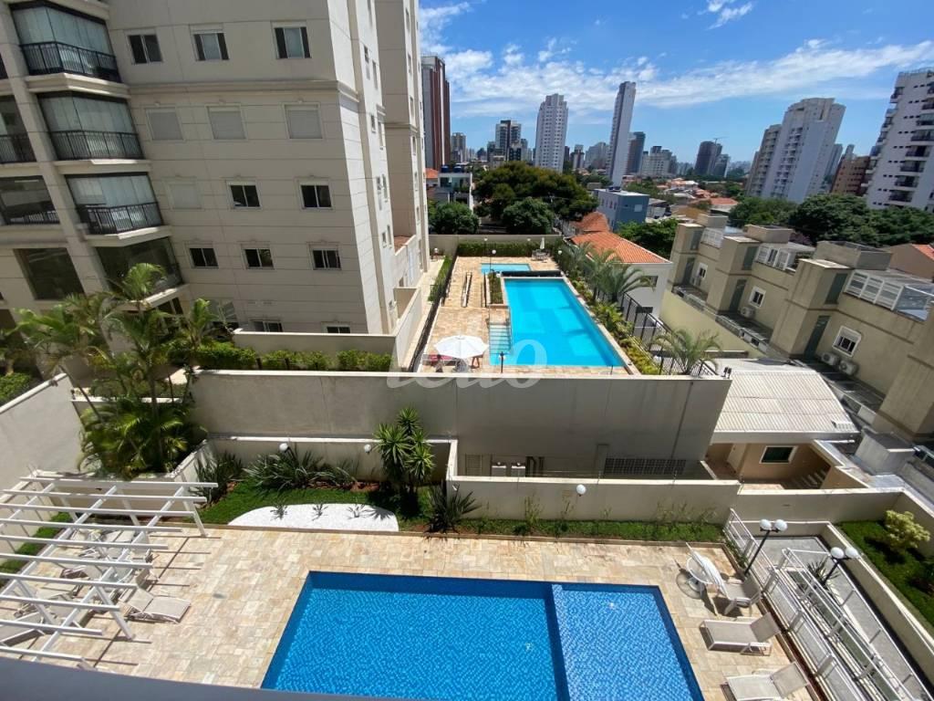 VISTA de Apartamento à venda, Padrão com 84 m², 2 quartos e 2 vagas em Chácara Inglesa - São Paulo