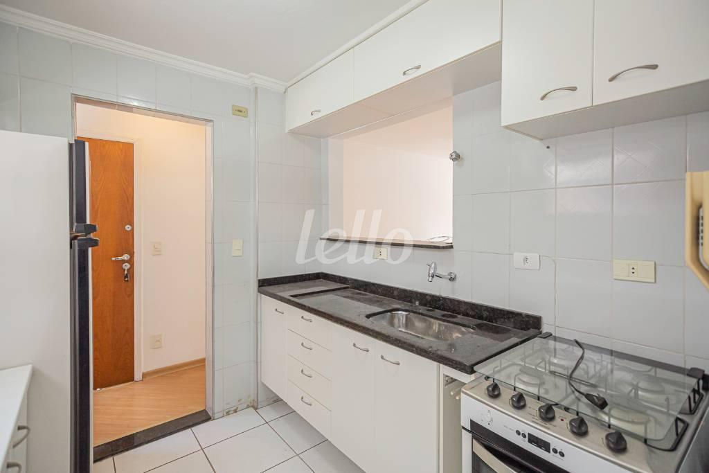 COZINHA de Apartamento para alugar, Padrão com 50 m², 1 quarto e 1 vaga em Perdizes - São Paulo