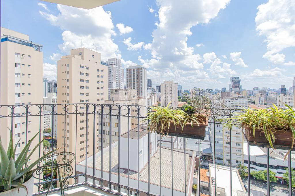 SACADA de Apartamento para alugar, Padrão com 127 m², 3 quartos e 2 vagas em Pinheiros - São Paulo