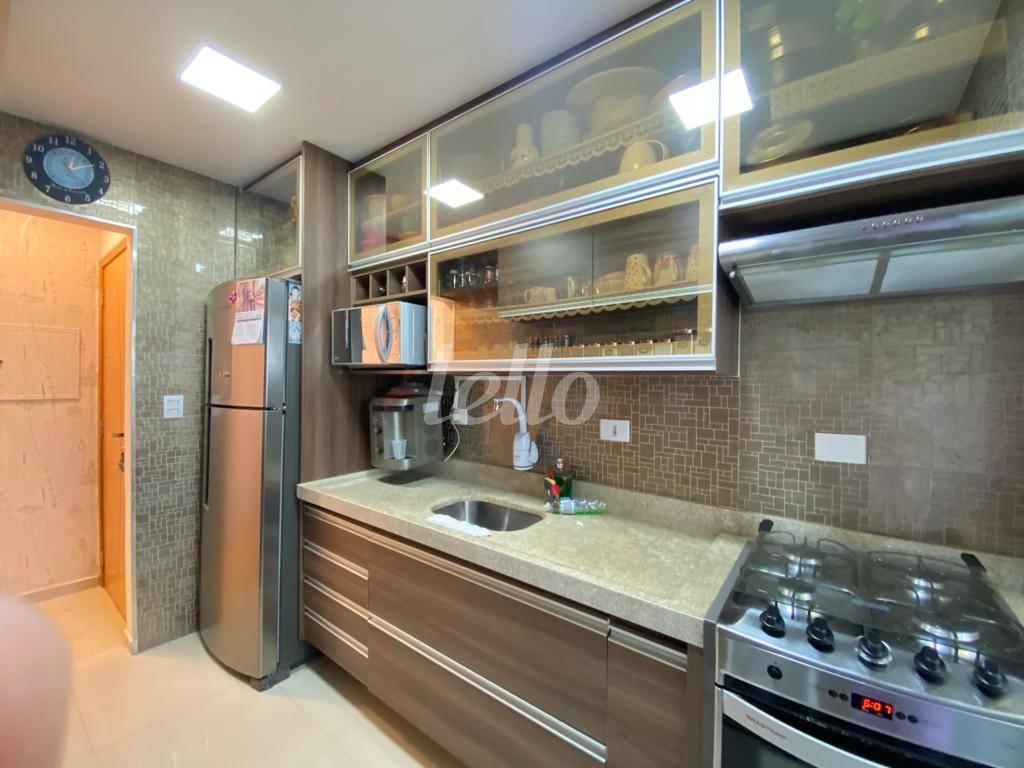 COZINHA de Apartamento à venda, Padrão com 61 m², 3 quartos e 2 vagas em Ch Santo Antônio (ZL) - São Paulo