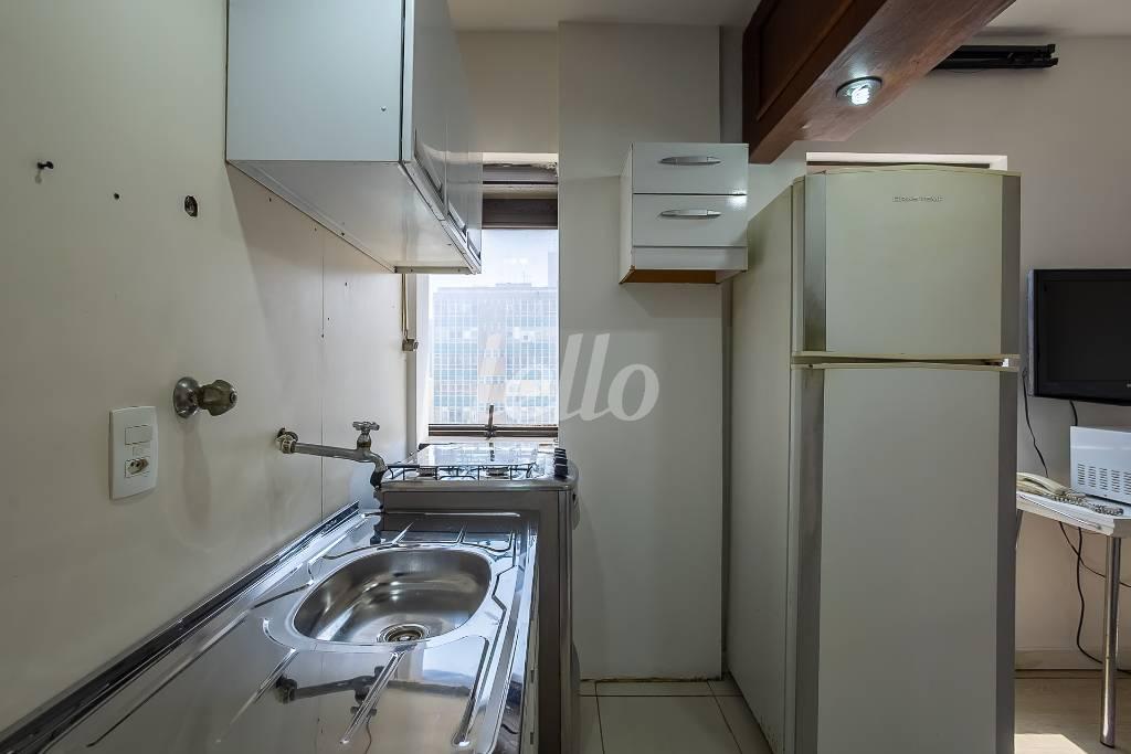COZINHA de Apartamento à venda, Padrão com 30 m², 1 quarto e 1 vaga em Consolação - São Paulo