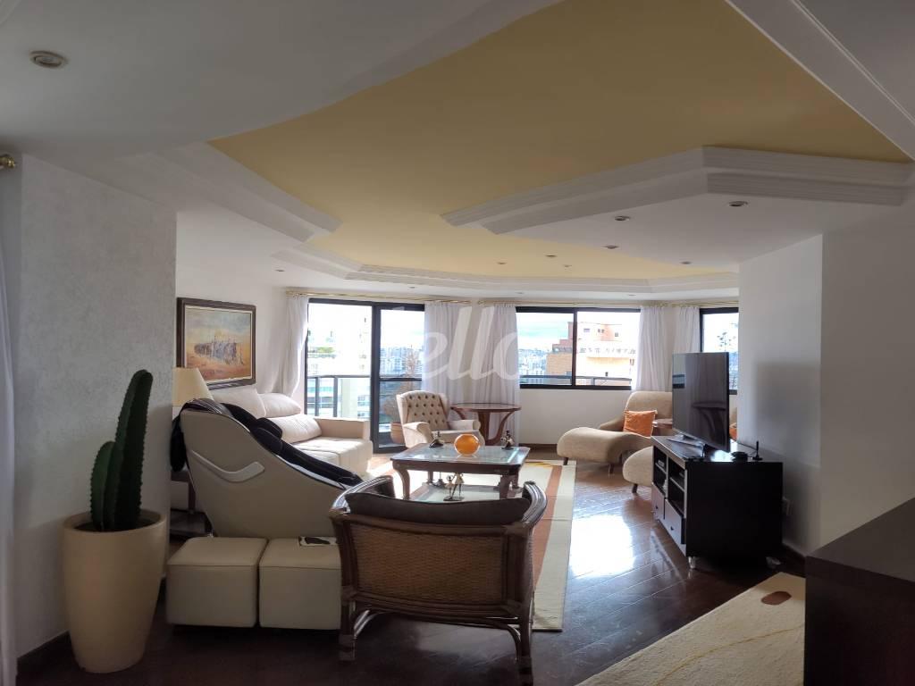 SALA de Apartamento à venda, cobertura - Padrão com 372 m², 6 quartos e 5 vagas em Parque da Mooca - São Paulo