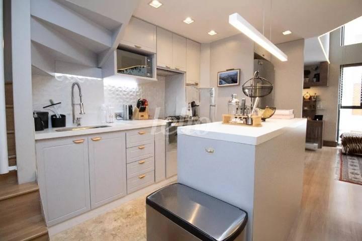 COZINHA de Apartamento à venda, Duplex com 90 m², 1 quarto e em Vila Nova Conceição - São Paulo