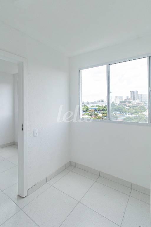 DORMITORIO 2 de Apartamento para alugar, Padrão com 35 m², 2 quartos e 1 vaga em Jardim Promissão - São Paulo