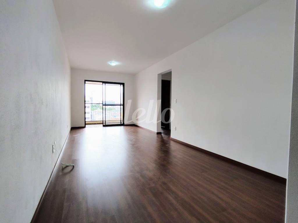 LIVING de Apartamento à venda, Padrão com 63 m², 2 quartos e 1 vaga em Belenzinho - São Paulo