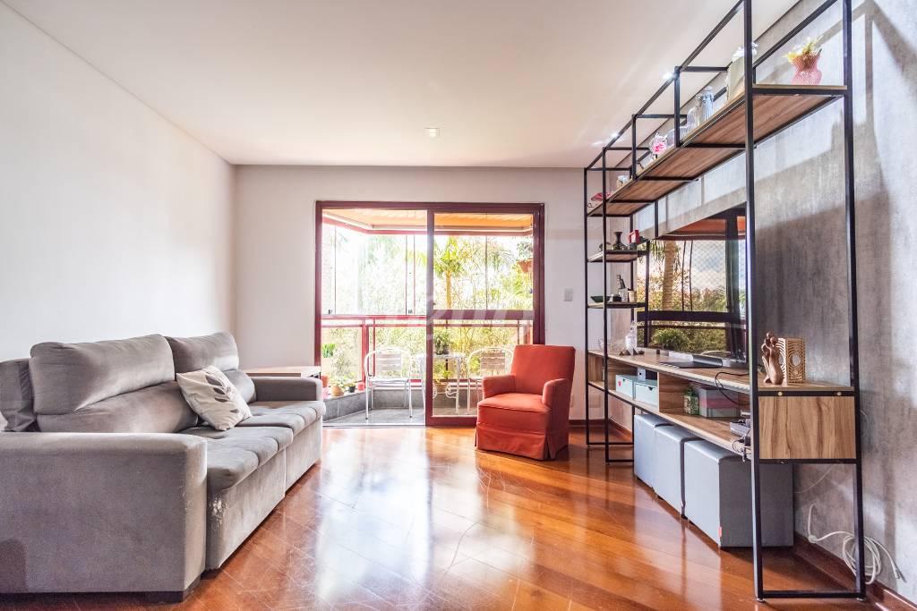 SALA de Apartamento à venda, Padrão com 160 m², 4 quartos e 2 vagas em Vila Bertioga - São Paulo