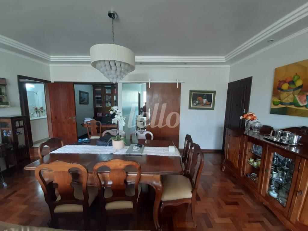 SALA DE JANTAR de Apartamento à venda, Padrão com 156 m², 3 quartos e 2 vagas em Vila Assunção - Santo André