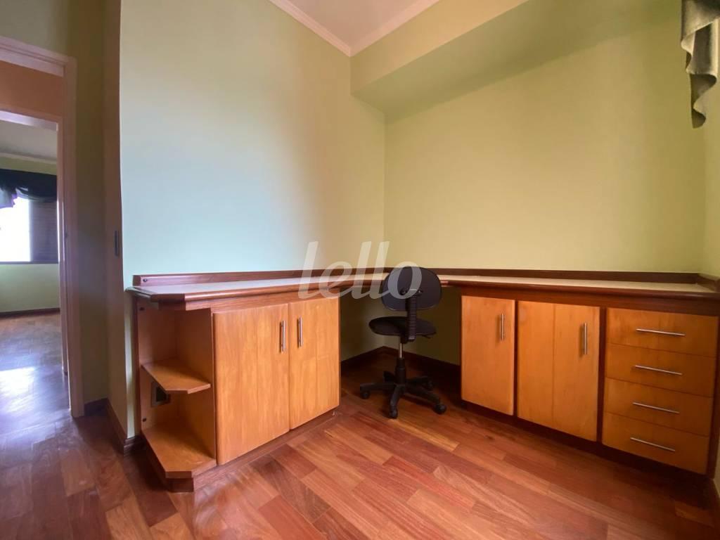 DORMITÓRIO 2 de Apartamento para alugar, Padrão com 100 m², 3 quartos e 2 vagas em Vila Bastos - Santo André