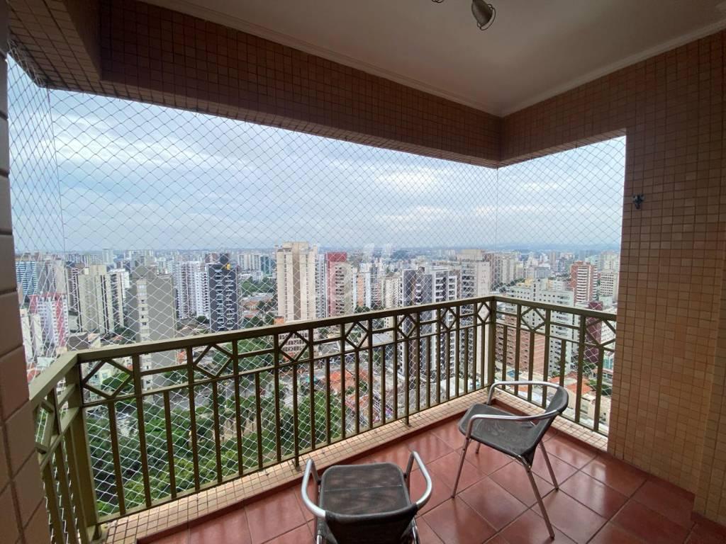 SACADA de Apartamento para alugar, Padrão com 100 m², 3 quartos e 2 vagas em Vila Bastos - Santo André